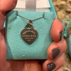 Like New “Please Return to Tiffany & Co.” Necklace